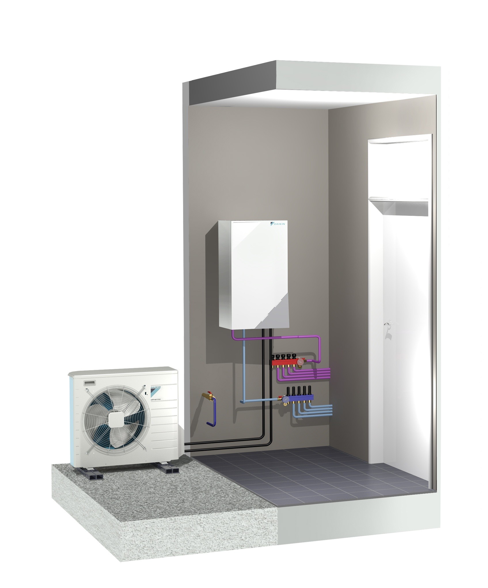Pompe a chaleur daikin altherma 11 kw
