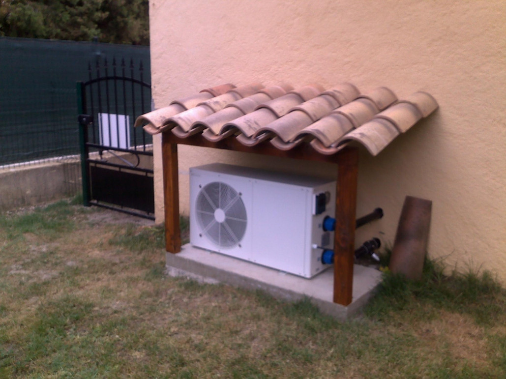 Abri pompe a chaleur piscine