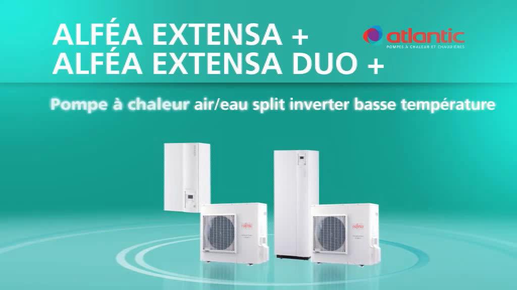 Pompe à chaleur reversible air eau atlantic