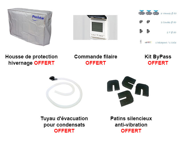Tuyau evacuation pompe à chaleur