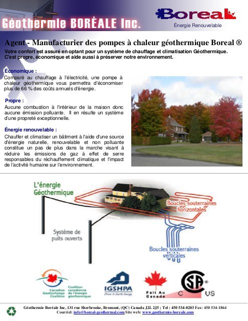 Pompe a chaleur serre