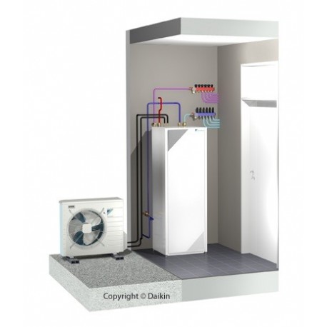 Pompe a chaleur 8kw daikin