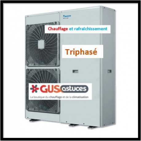 Pompe a chaleur daikin triphasée