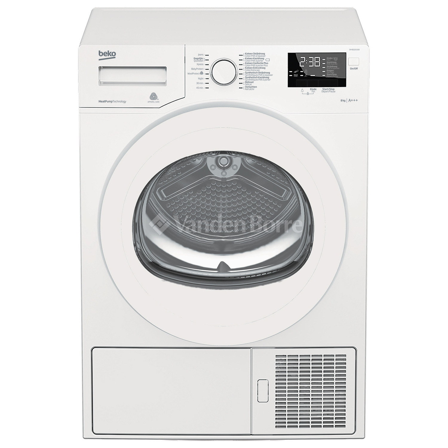 Seche linge beko pompe a chaleur linge humide
