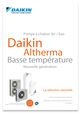 Nouvelle pompe a chaleur air eau