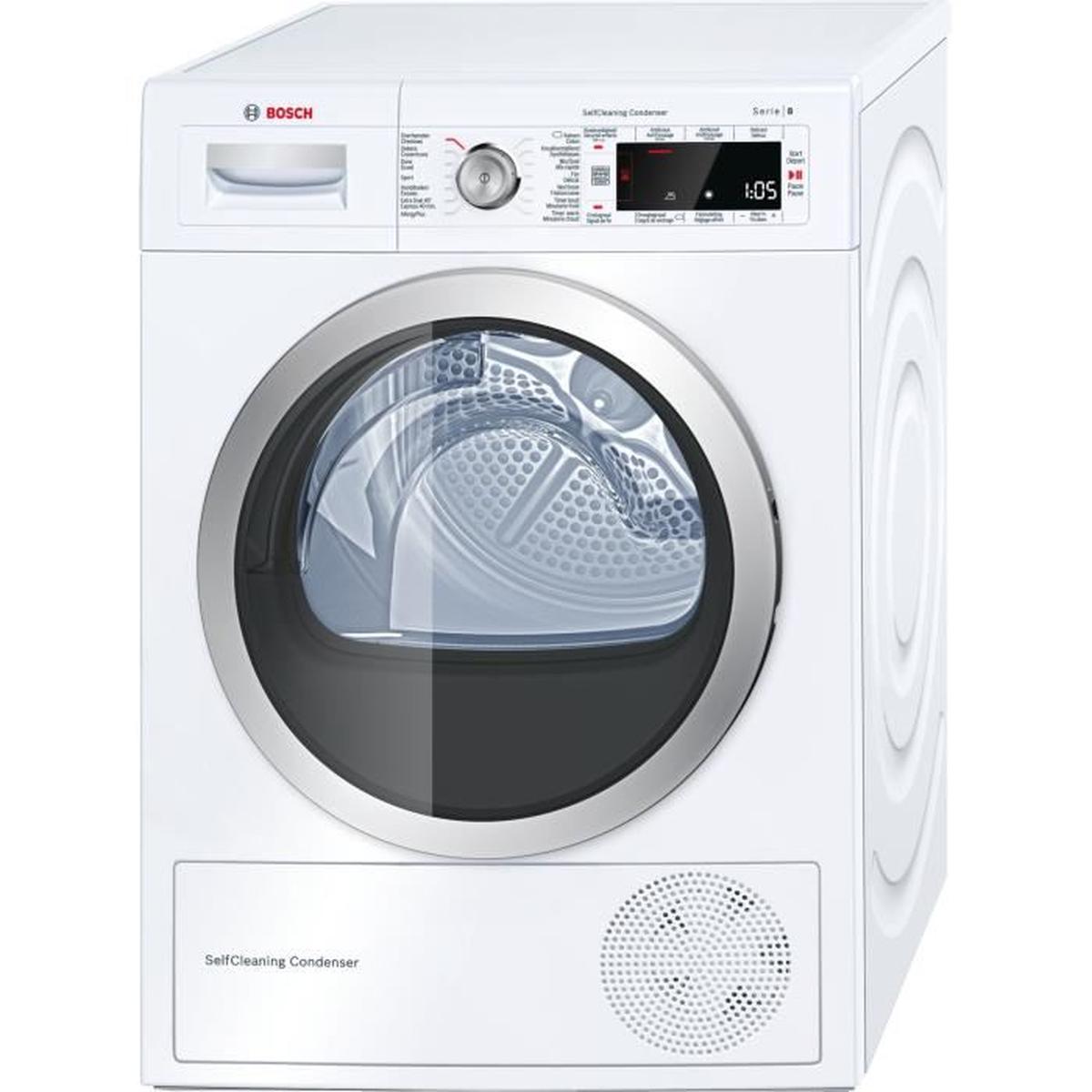 Seche linge pompe a chaleur rotation alternée