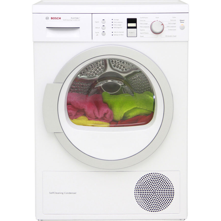 Test seche linge bosch pompe a chaleur