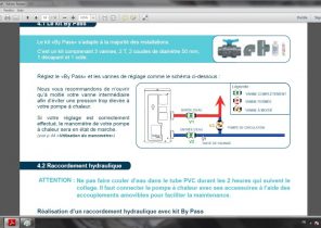 Pompe a chaleur piscine reglage bypass