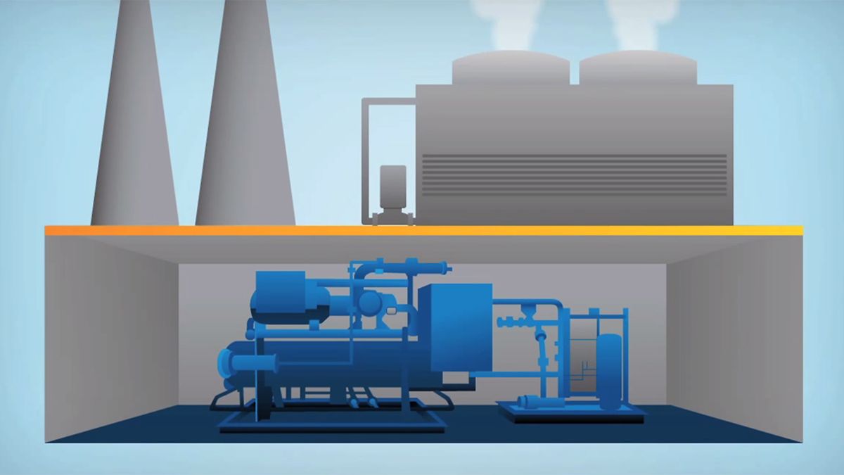 Pompe a chaleur industrielle