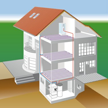 Pompe à chaleur intérieur