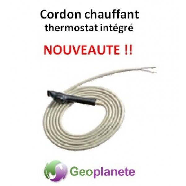Cable chauffant pour pompe a chaleur
