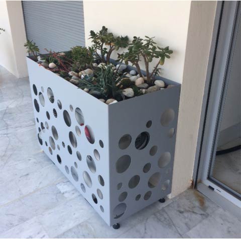 Habillage pompe a chaleur exterieur
