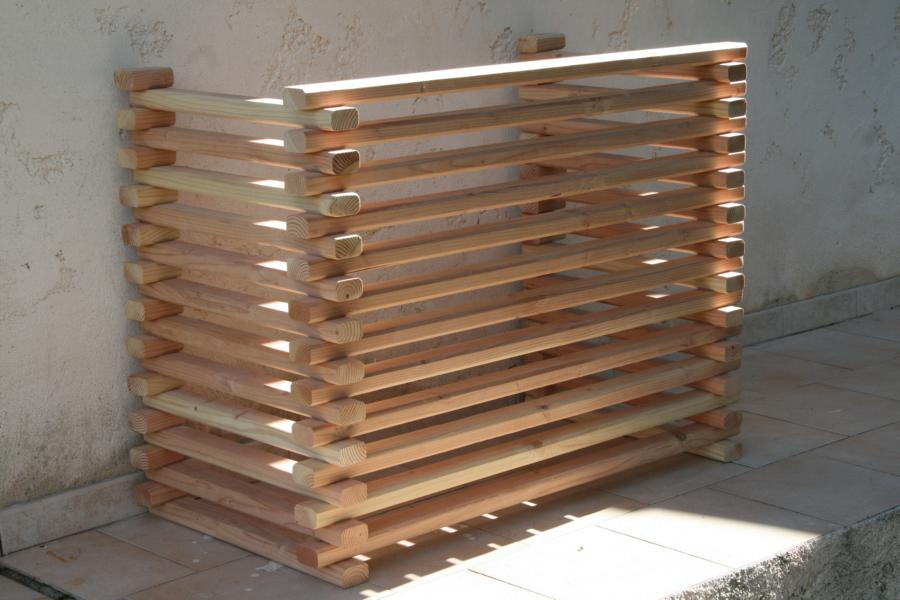 Fabriquer un cache pompe à chaleur