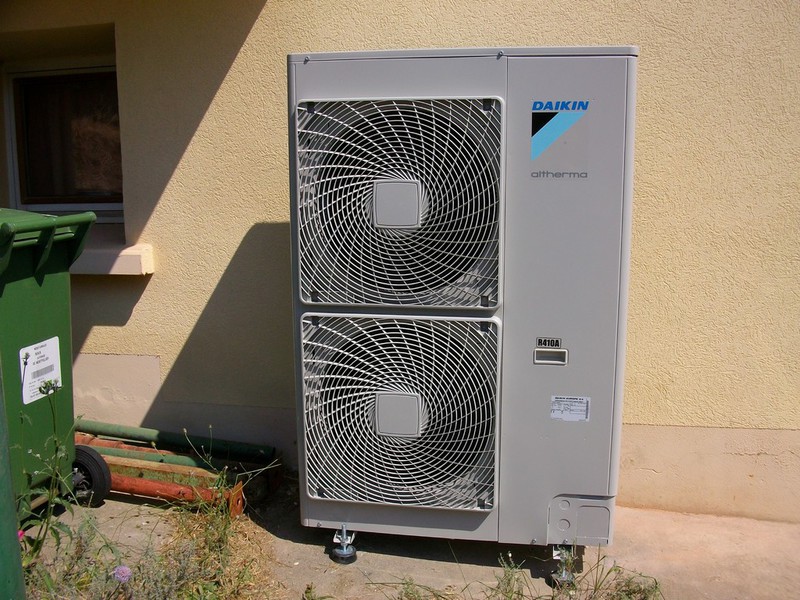 Groupe exterieur pompe a chaleur