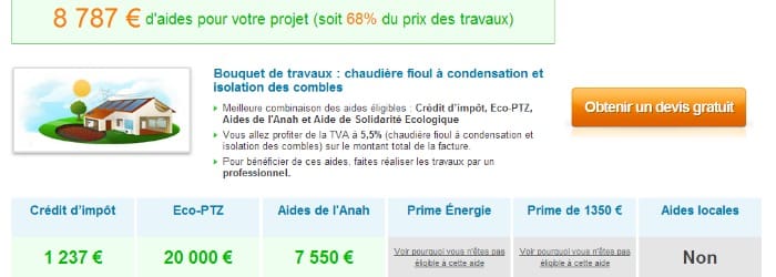 Credit dimpot pompe a chaleur air air 2014