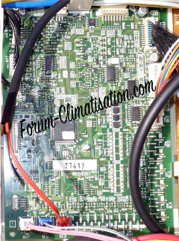 Carte electronique pompe a chaleur lg