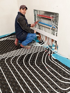 Chauffage au sol electrique et pompe a chaleur