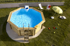 Pompe a chaleur piscine hors sol 15m3