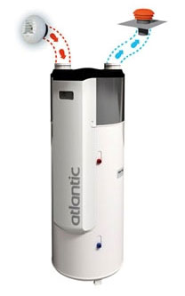 Pompe à chaleur couplée à un chauffe-eau thermodynamique