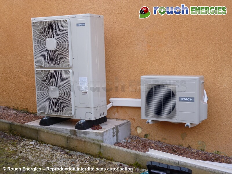 Pompe a chaleur chauffage et eau chaude sanitaire