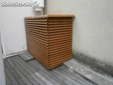 Habillage pour pompe a chaleur