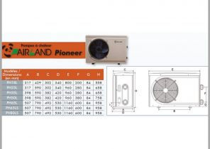 Pompe a chaleur piscine comparatif prix