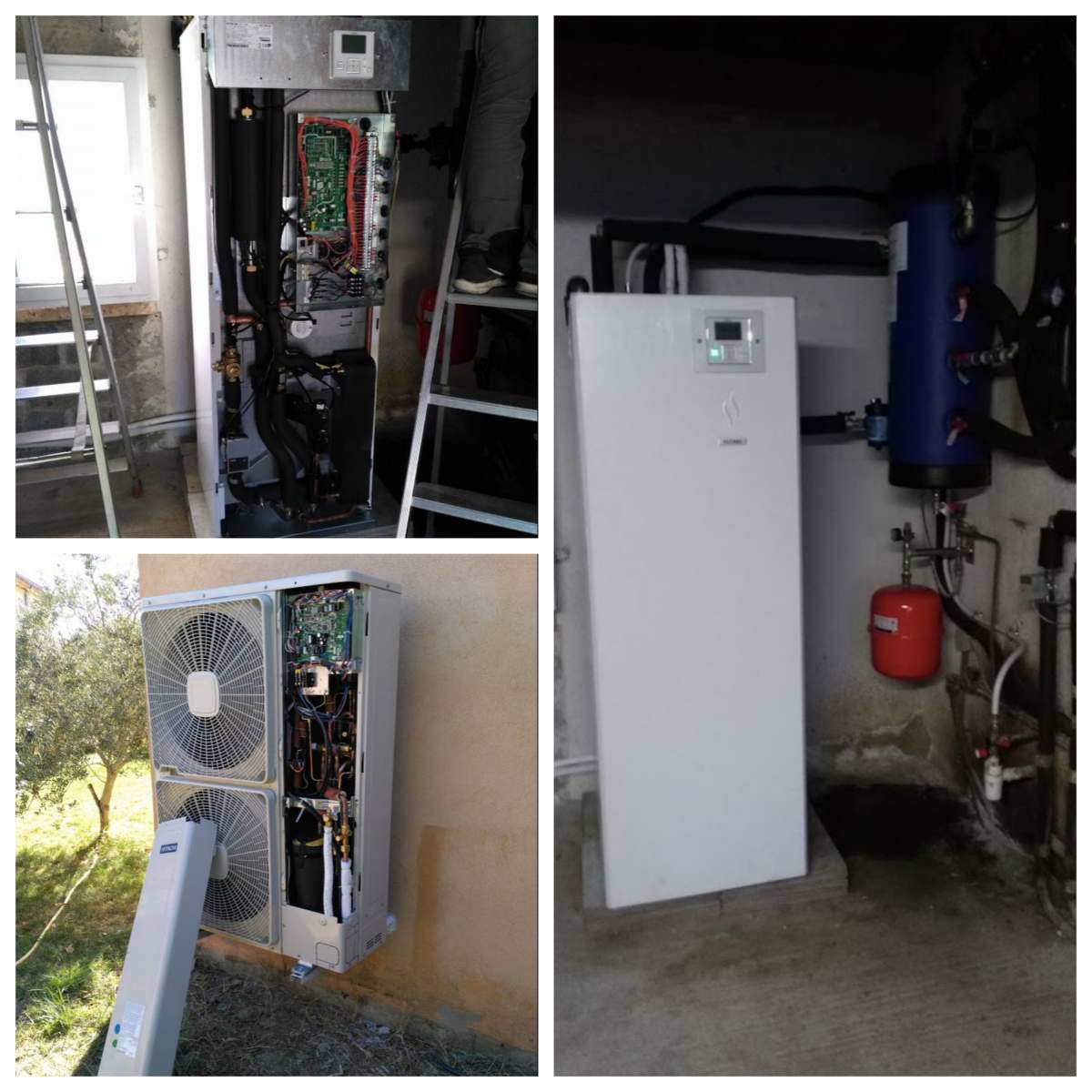 Pompe a chaleur air eau remplacement chaudiere