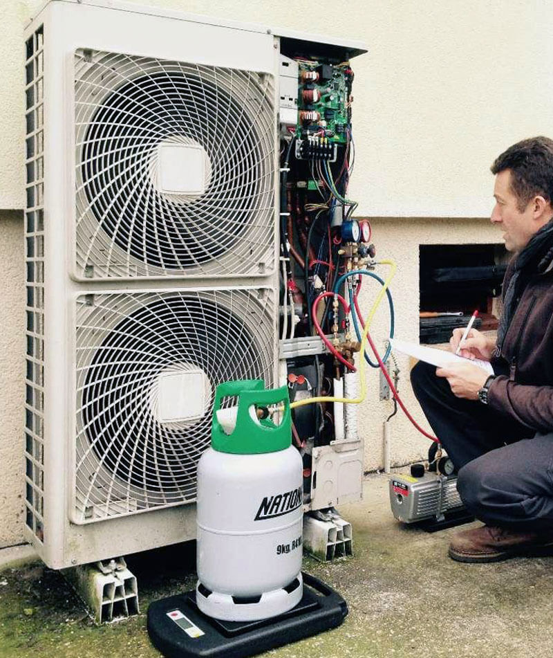 Remplacement compresseur pompe a chaleur