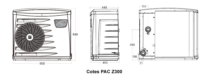 Pompe à chaleur z300 m5