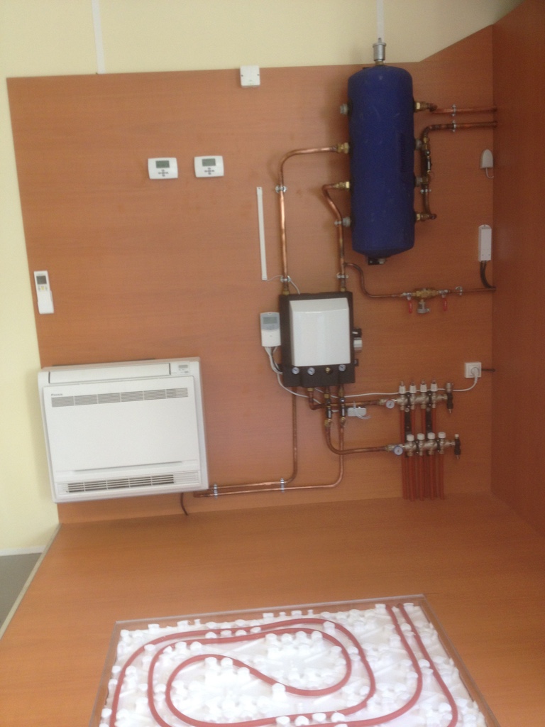 Plancher chauffant pompe a chaleur daikin
