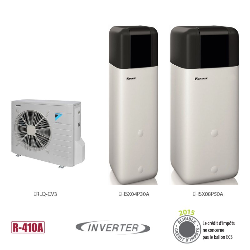 Pompe a chaleur rotex ou daikin
