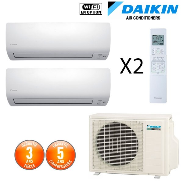 Pompe a chaleur air air mitsubishi bi split