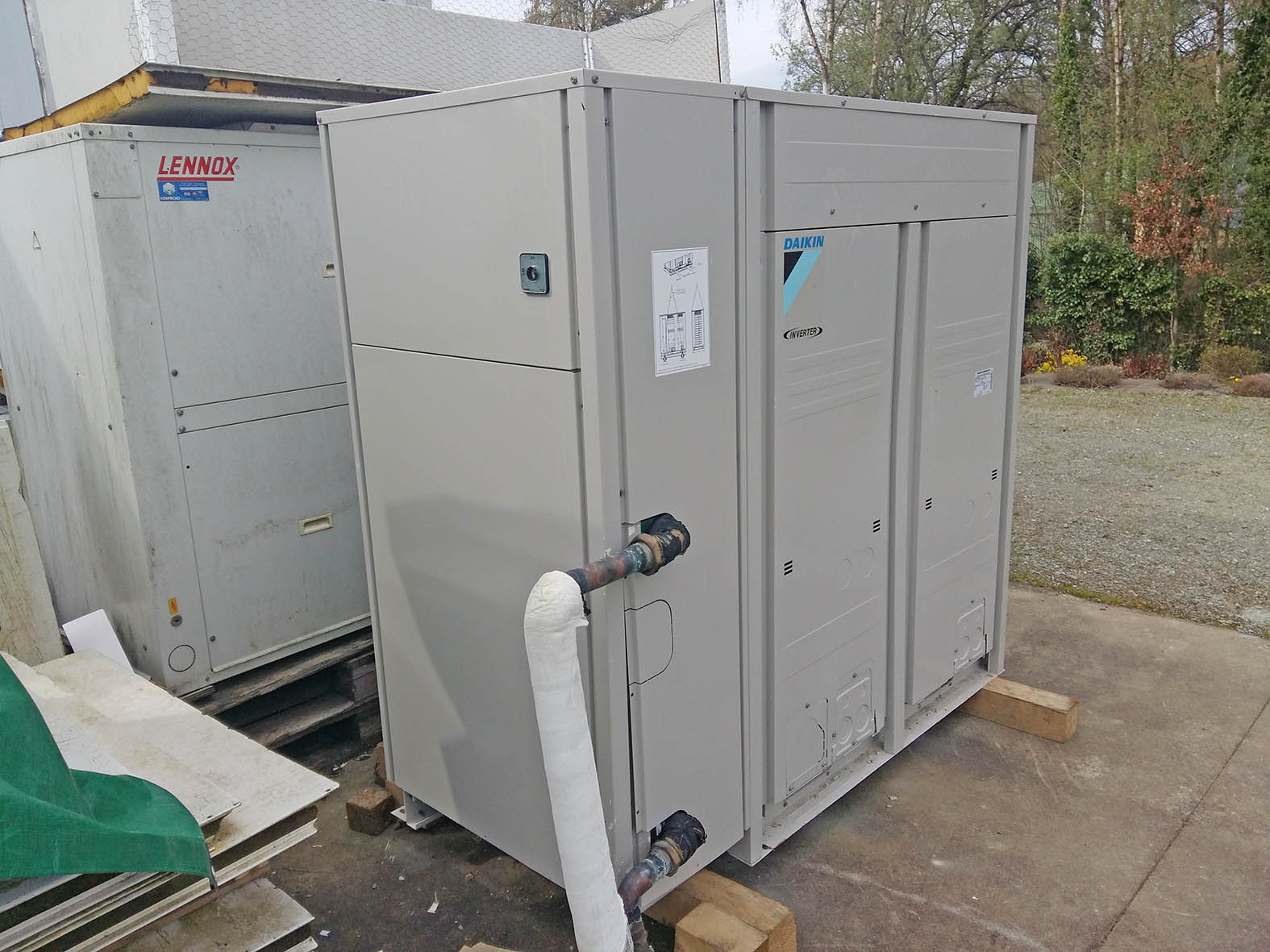 Pompe a chaleur air air destockage