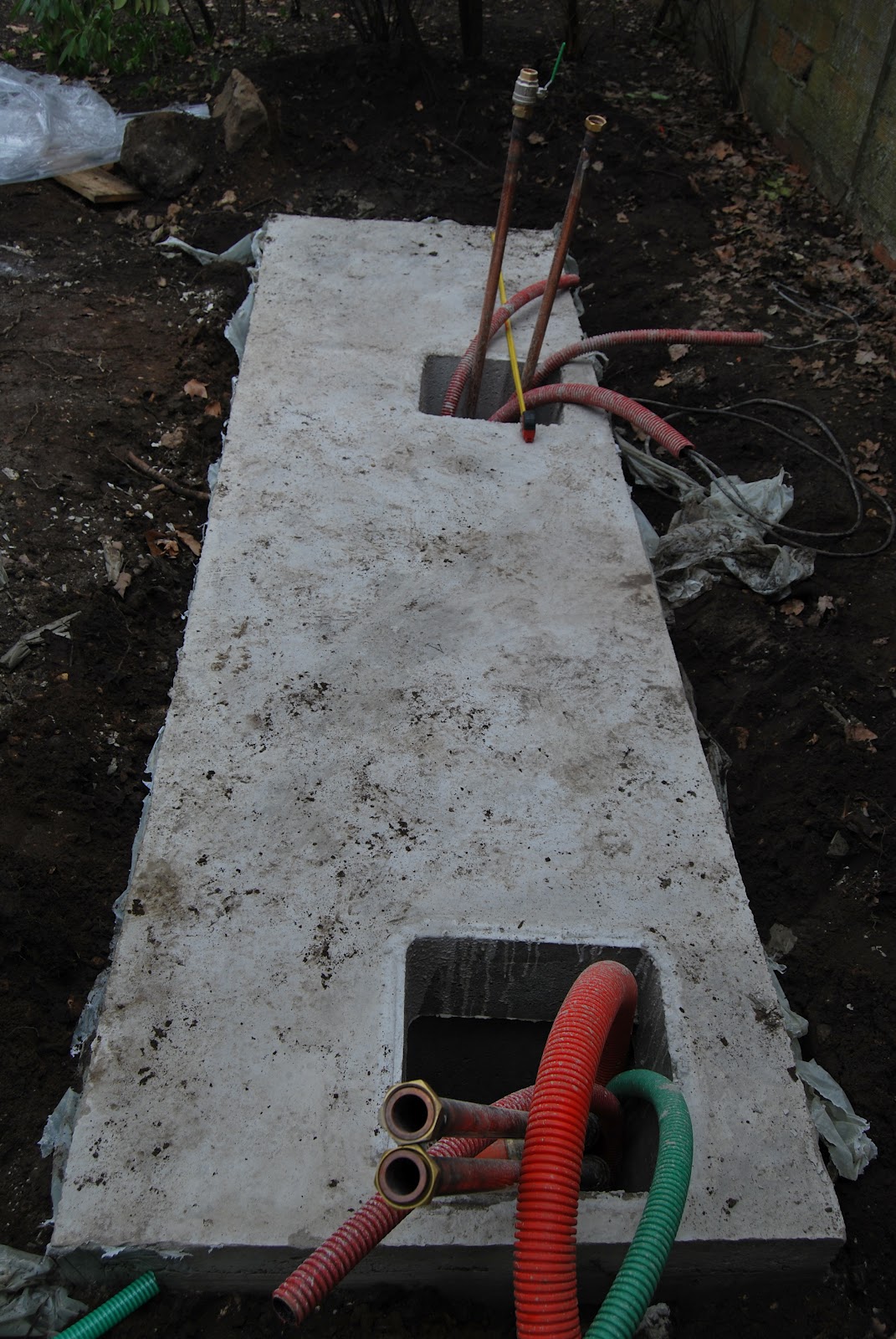 Dalle beton pour pompe a chaleur