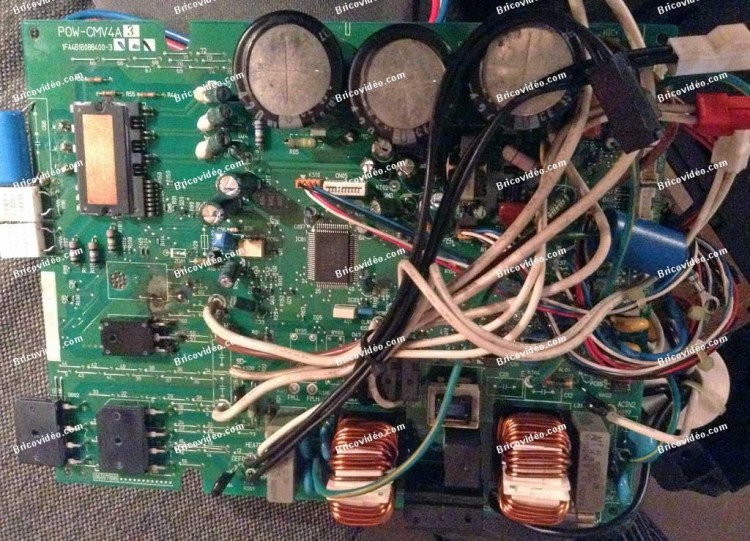 Carte electronique pompe a chaleur sanyo