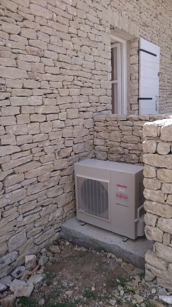 Installation pompe a chaleur en renovation