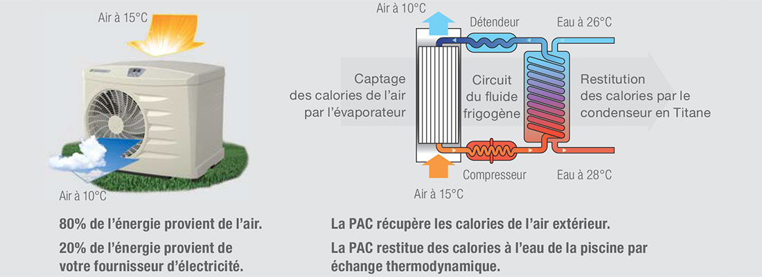 Compresseur pompe à chaleur zodiac