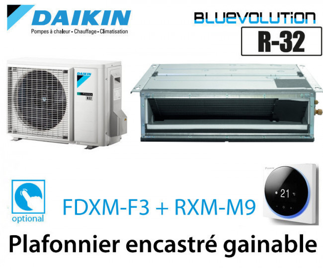 Pompe à chaleur daikin air air gainable