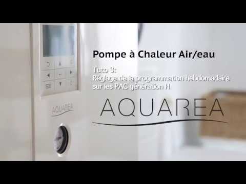 Programmation pompe a chaleur air air