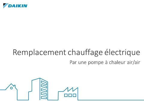 Remplacer radiateur electrique par pompe a chaleur