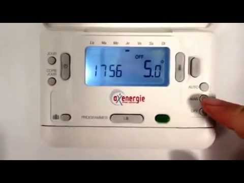 Reglage temperature pompe a chaleur hitachi