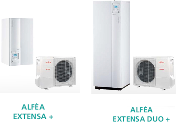 Pompe a chaleur alfea extensa duo atlantic