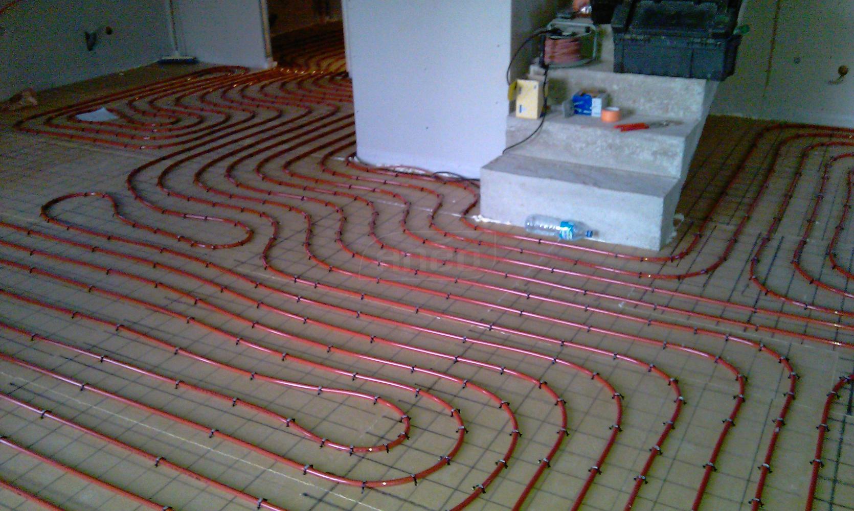 Pompe a chaleur air eau daikin plancher chauffant