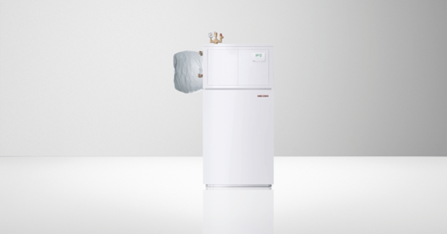 Pompe à chaleur à l'intérieur