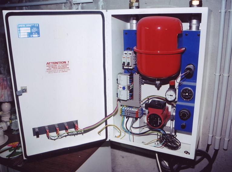 Chauffage central electrique