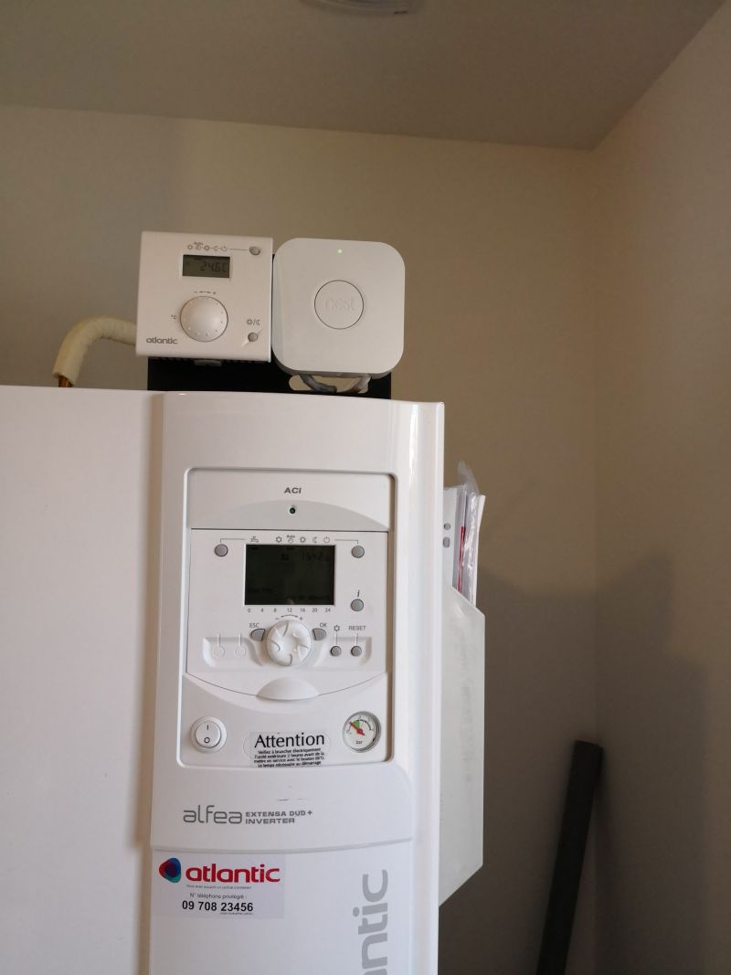 Thermostat pour pompe a chaleur atlantic