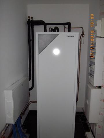 Pompe à chaleur daikin basse température