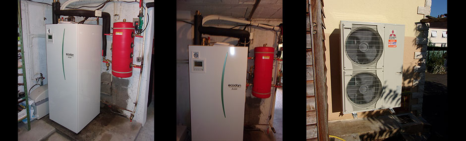 Pompe a chaleur mitsubishi installateur