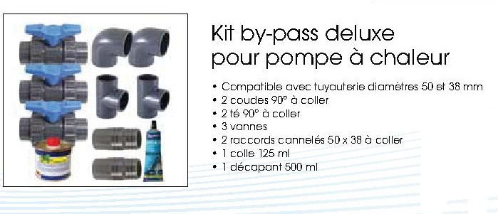 Kit by pass pompe à chaleur