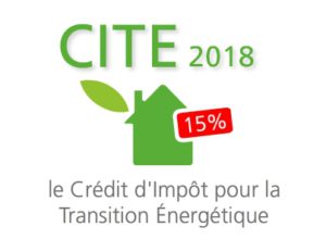 Credit d'impot 2018 pompe à chaleur